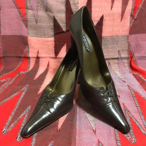 Proxy Dark Brown High Heels Pumps 9.5 M Spain